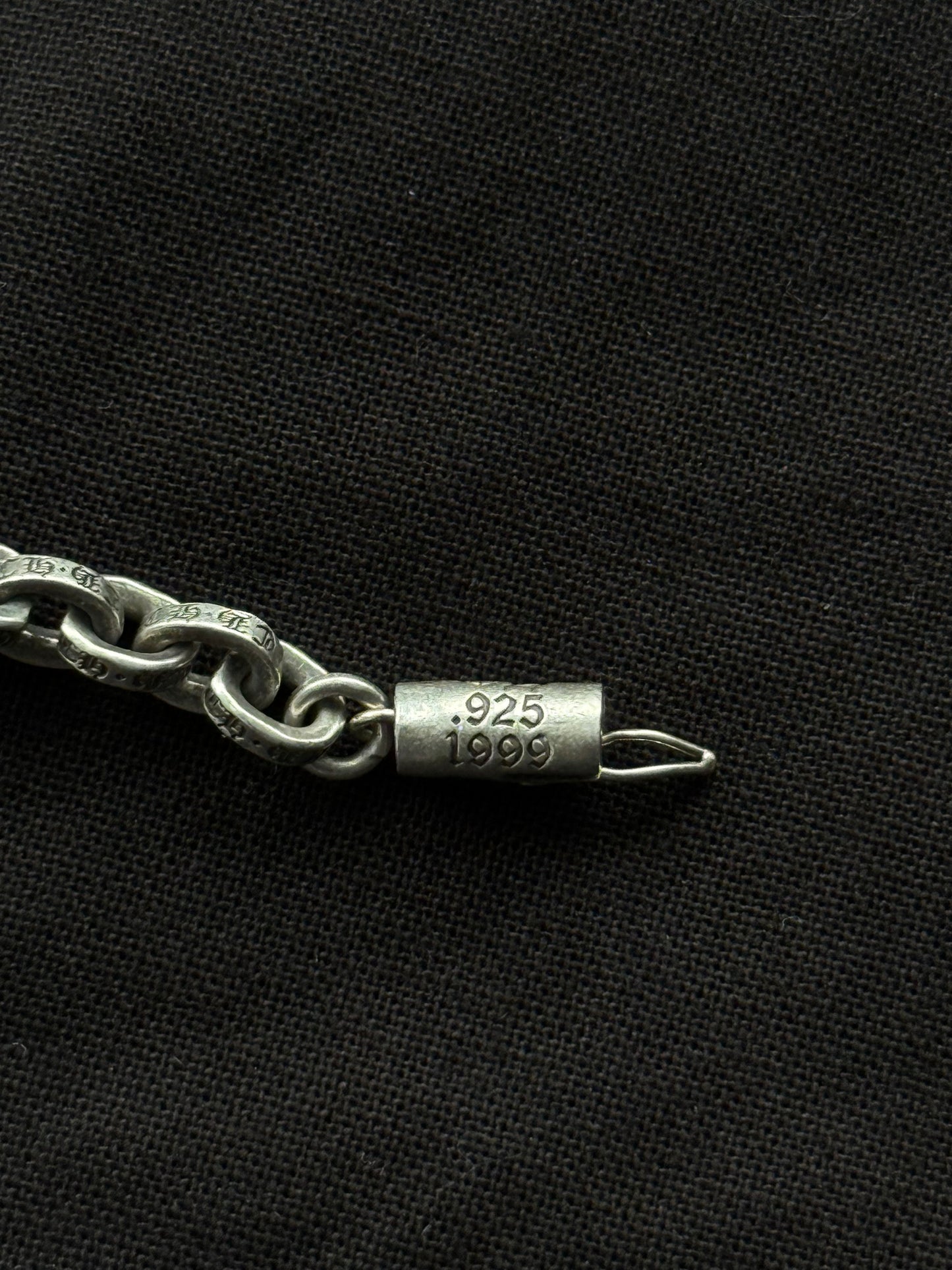 Chrome Hearts 18” Paper Chain Necklace