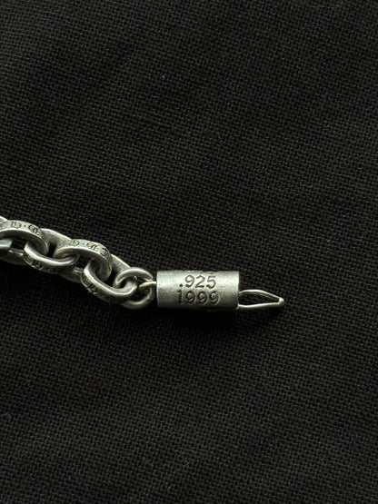 Chrome Hearts 18” Paper Chain Necklace