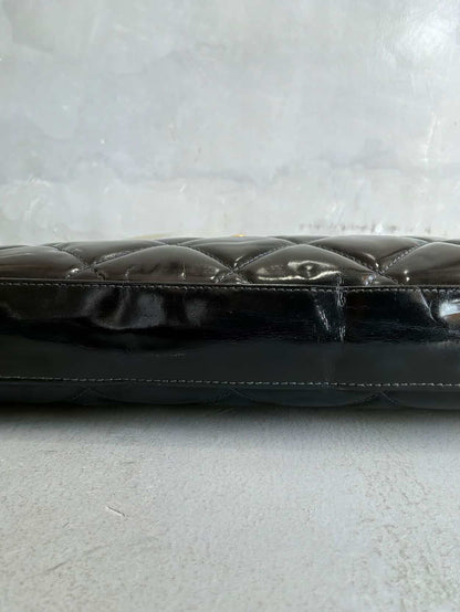 90’s Chanel Patent Leather Briefcase