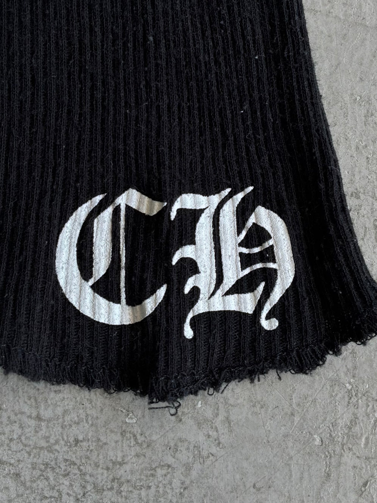 90s Chrome Hearts Blue Horseshoe Tanktop