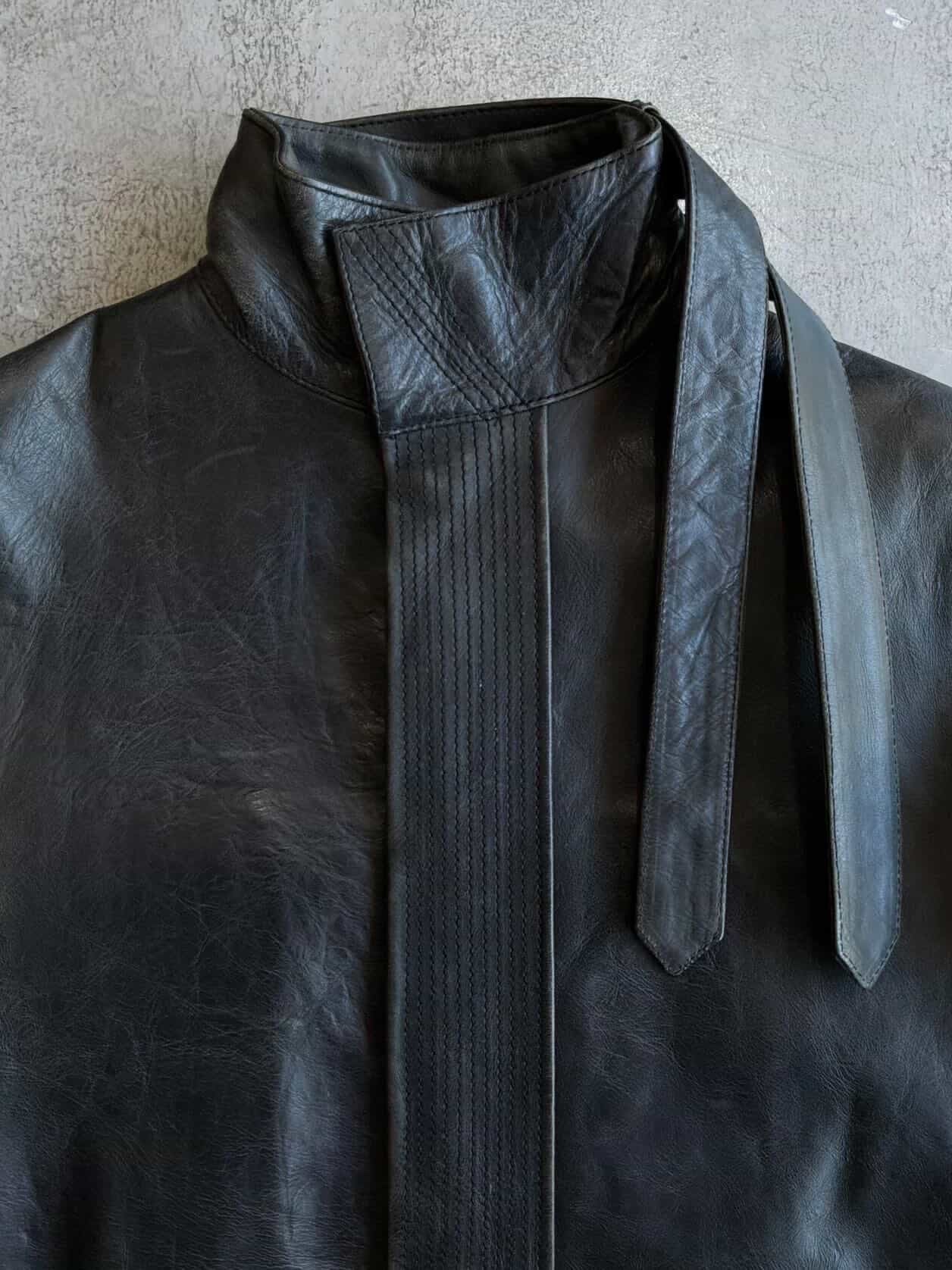 2003 Dior Hedi Slimane Leather Jacket