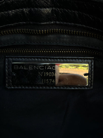 Balenciaga Classic City Black On Brass