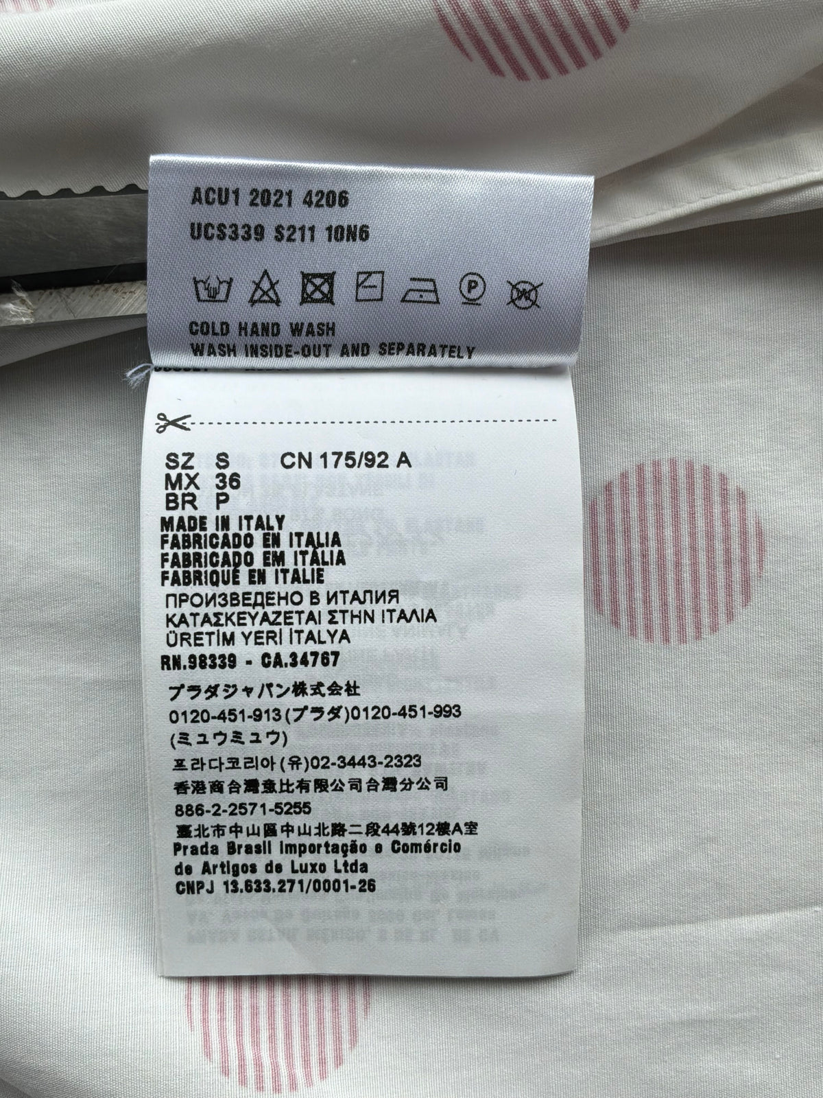 Prada Polka Bowling Shirt