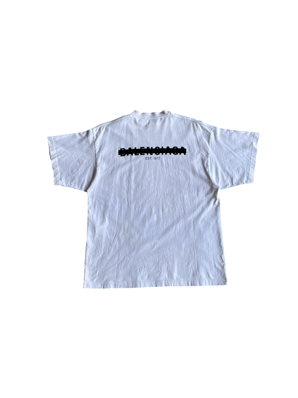 Balenciaga Strike Logo Mullet Tee