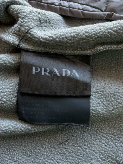 Prada Fleece Zip Hoodie