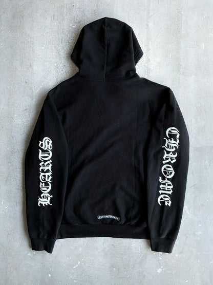 Chrome Hearts Sleeve Script Zip Hoodie