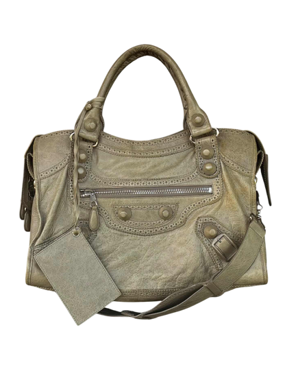 Balenciaga Classic City Giant Studs Beige
