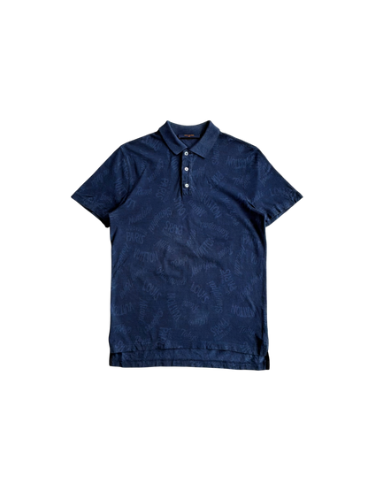 Louis Vuitton All Over Print Polo Shirt