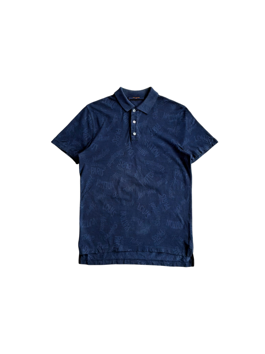 Louis Vuitton All Over Print Polo Shirt