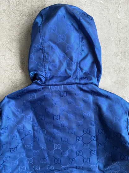 Gucci GG Blue Monogram Windbreaker