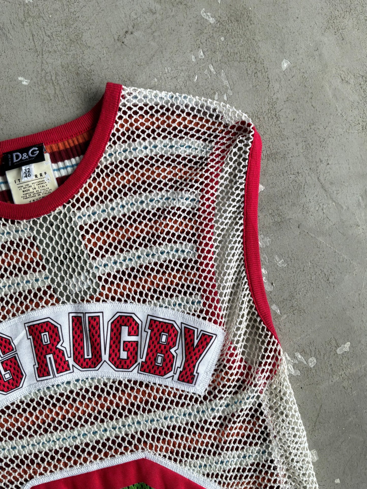 Vintage Dolce & Gabbana Mesh Tanktop