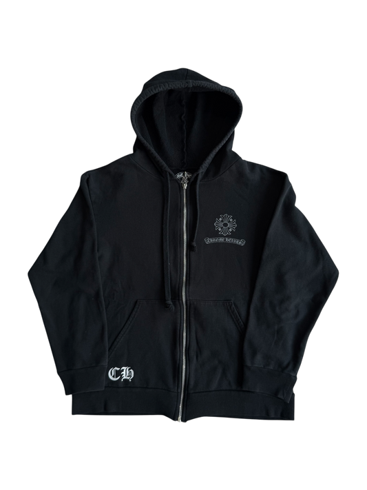 Chrome Hearts ‘Cross Graveyard’ Zip Hoodie