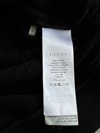 Gucci Leopard Script Crewneck