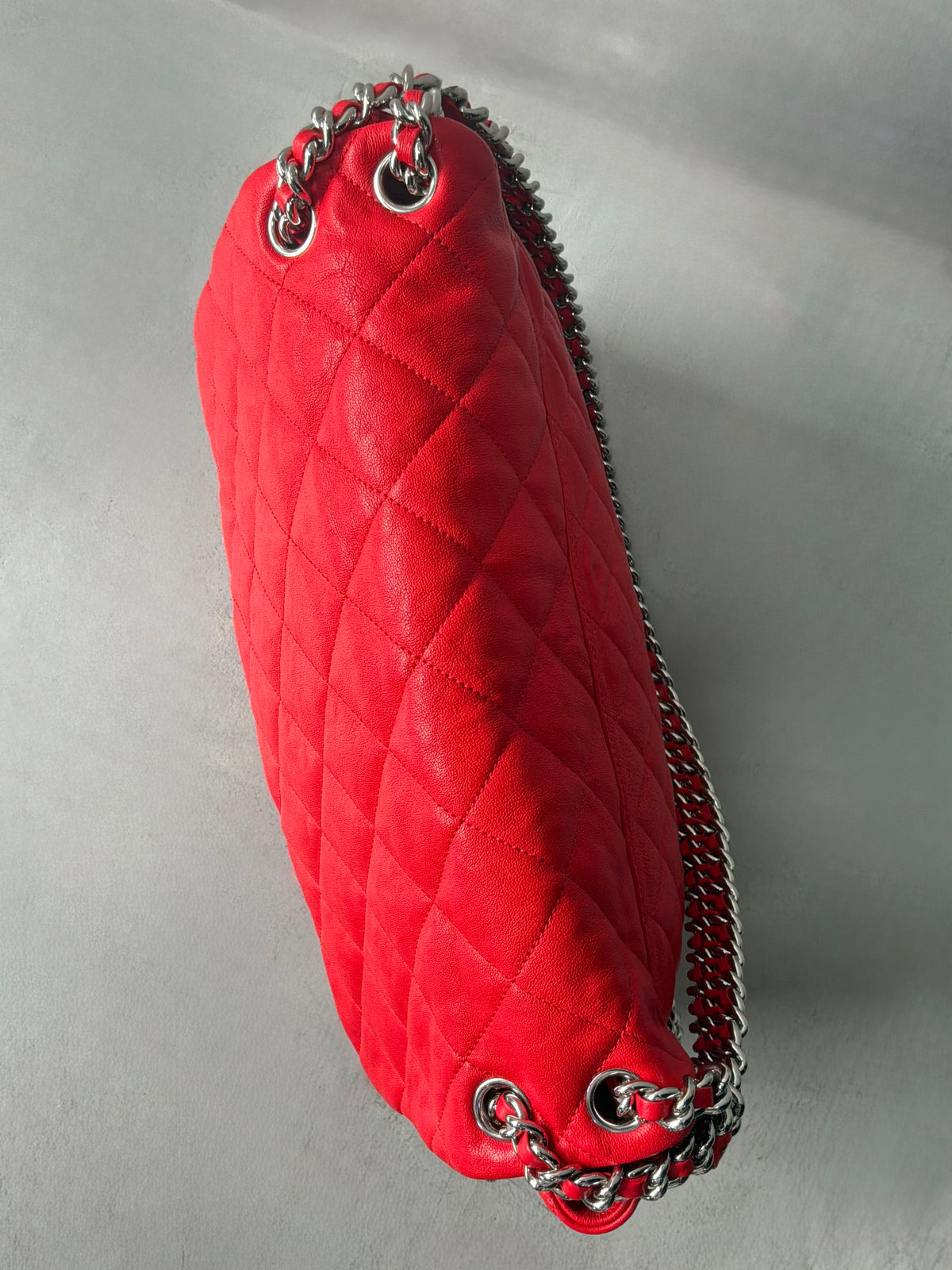 Chanel Chain Around Pink Maxi Flap