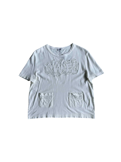Chanel Women’s Embroidered Pocket Top Tee