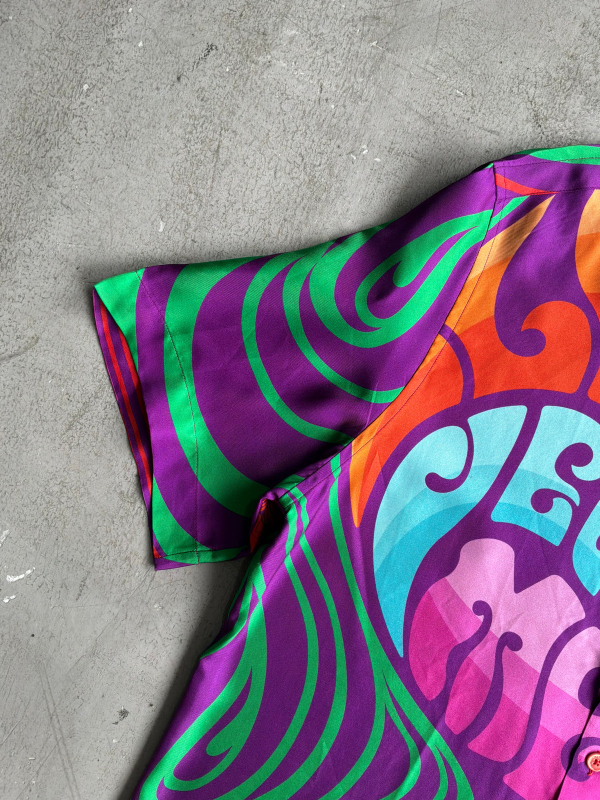 Versace Medusa Music Silk Shirt