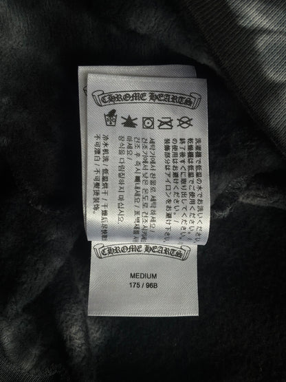 Chrome Hearts Horseshoe Script Tie Dye Pull Over Hoodie