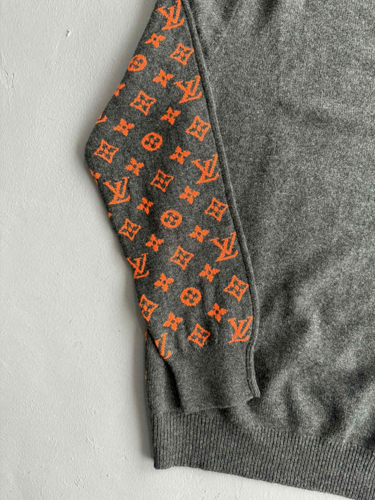 Louis Vuitton Monogram Cashmere Crewneck