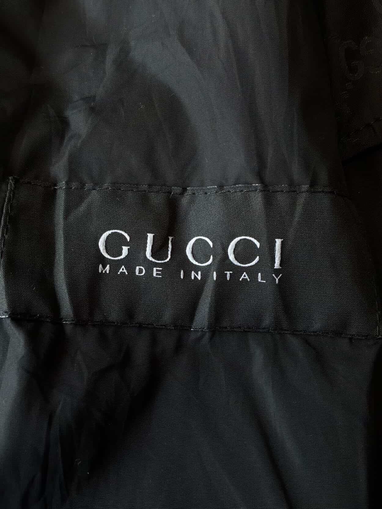 Gucci Star Logo Monogram Lining Snap Font Jacket