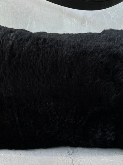 Fendi Rabbit Fur Baguette Bag