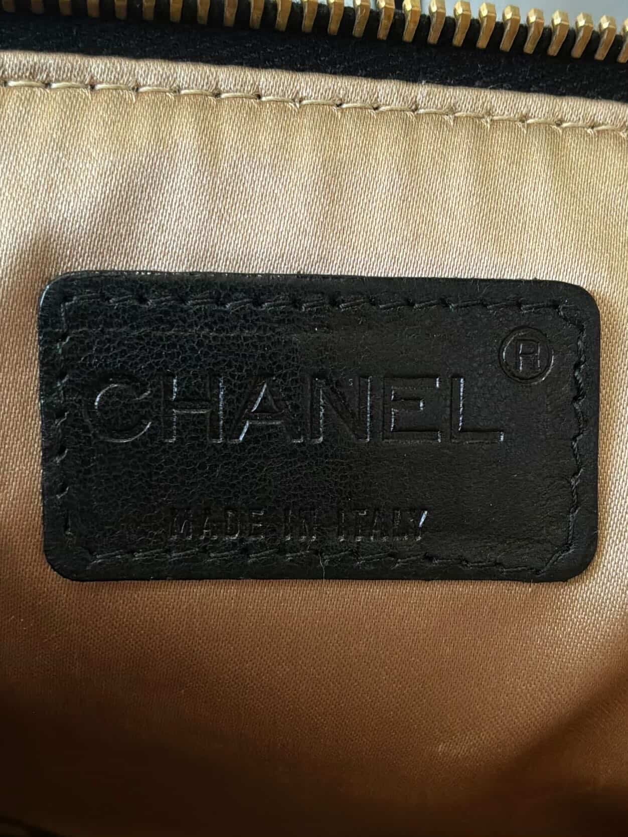 Chanel Ruffle Lambskin Evening Bag