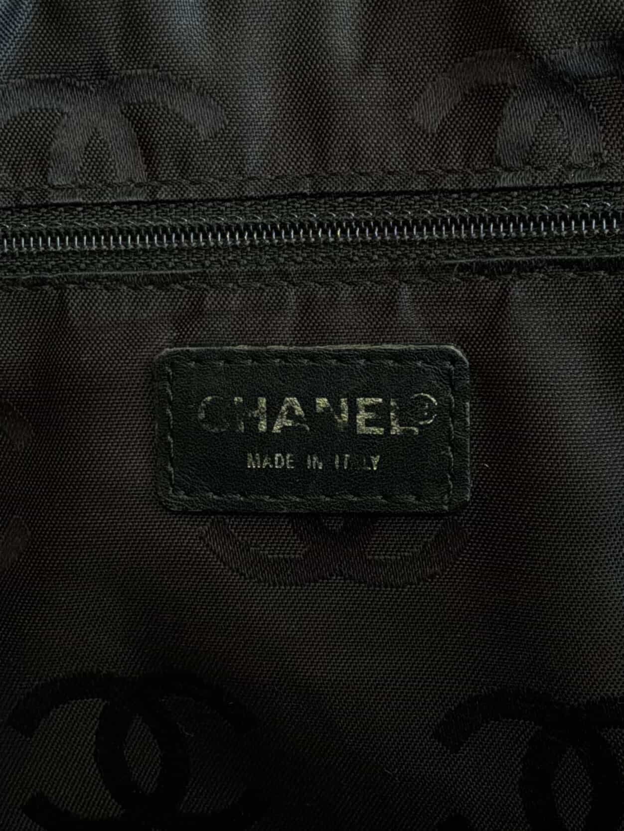 2002 Chanel Quilted Lambskin Boston Bag