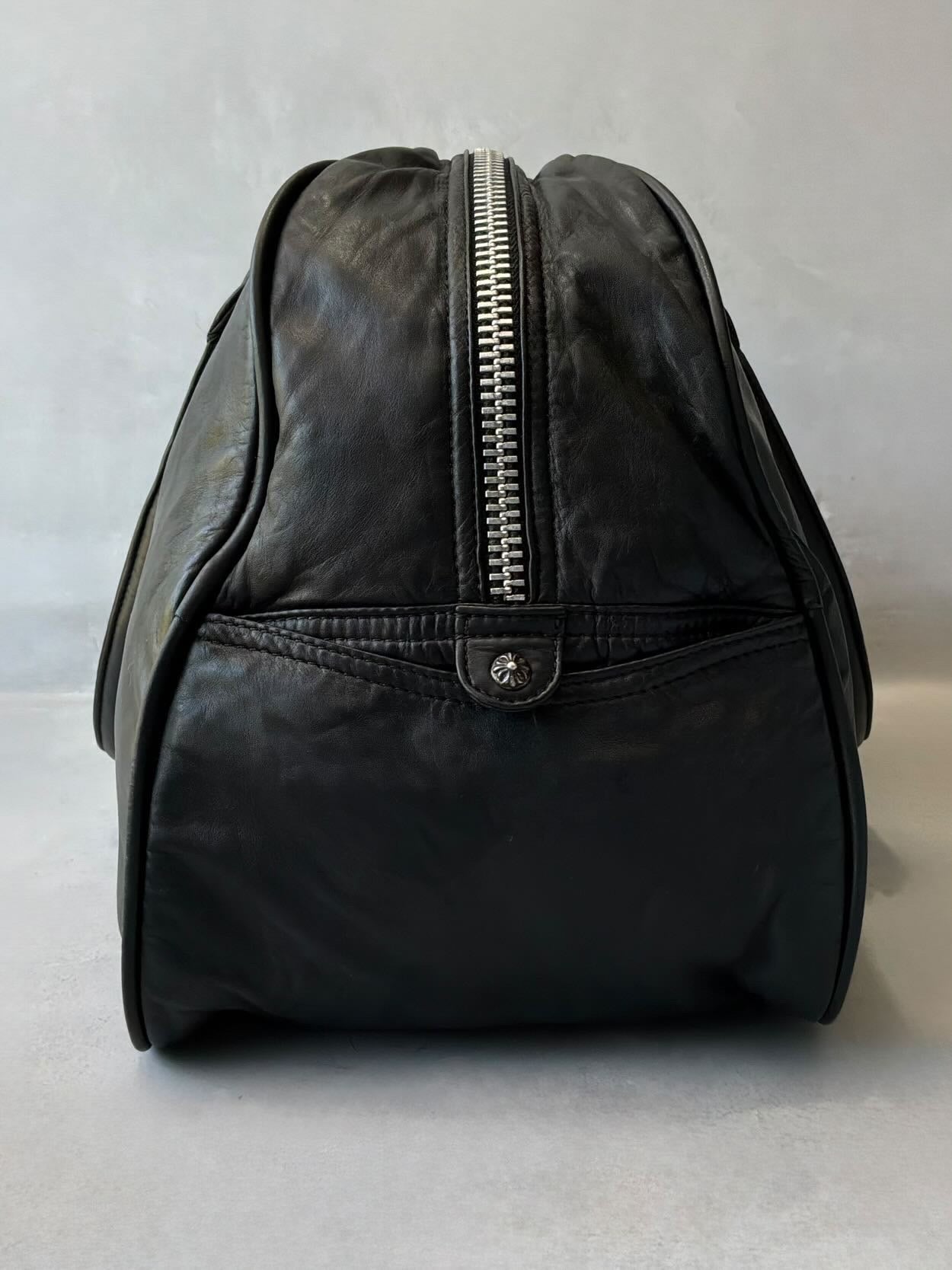 90’s Chrome Hearts Cross Embellished Bowler Bag