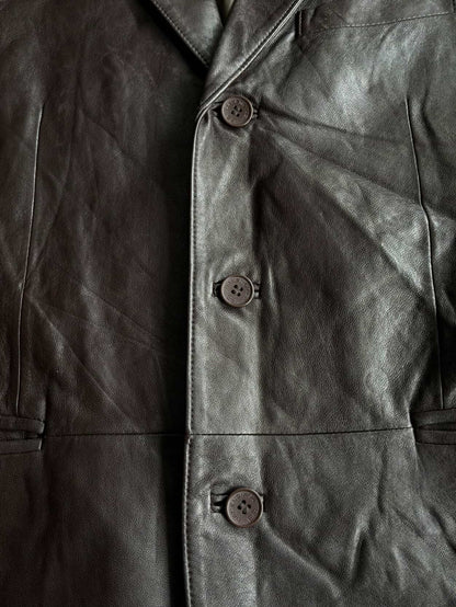 Balenciaga Vintage Leather Coat