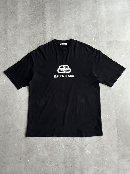 Balenciaga Interlock B Logo Tee