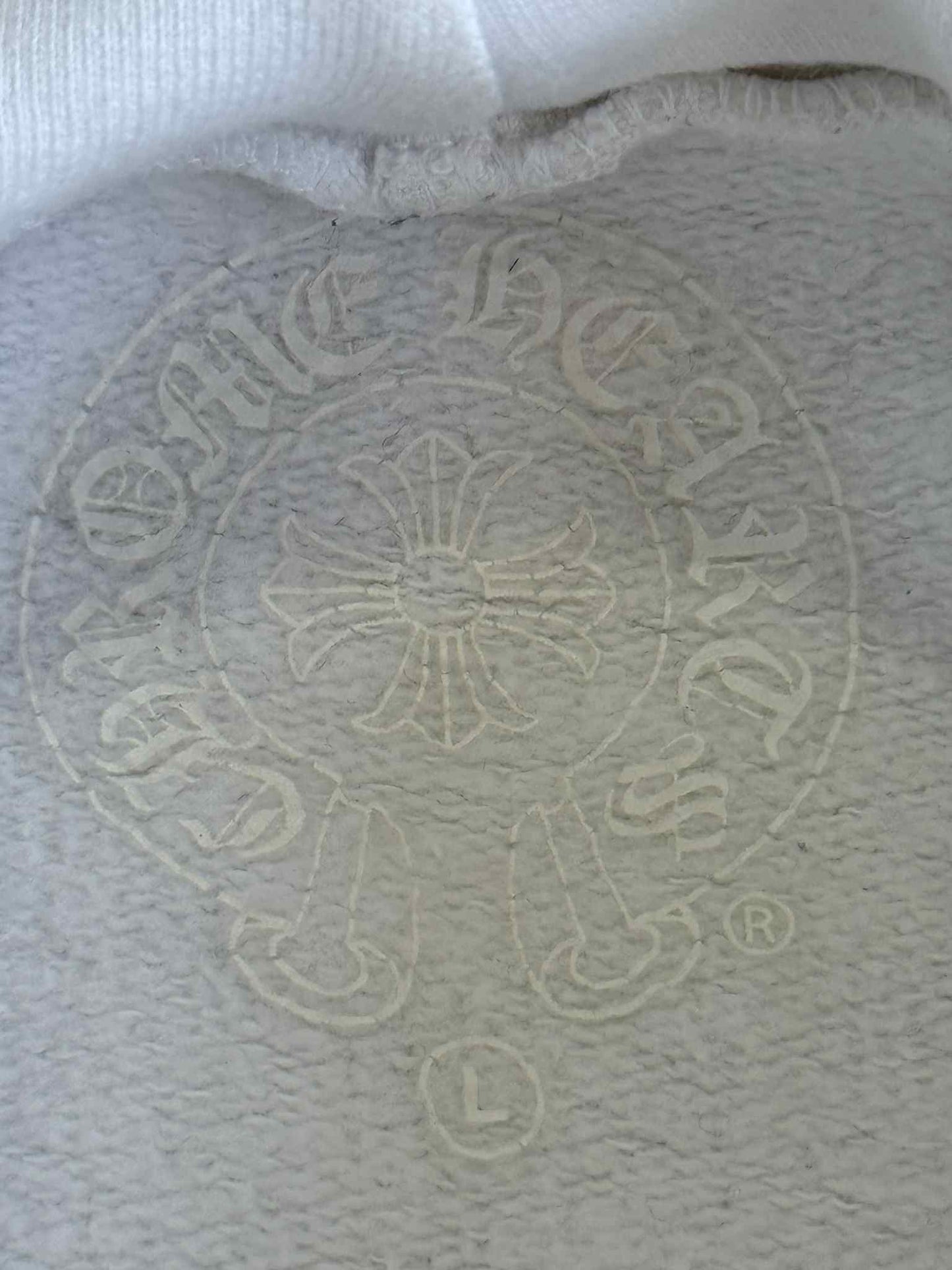 Chrome Hearts Floral Horseshoe Logo Pullover Hoodie