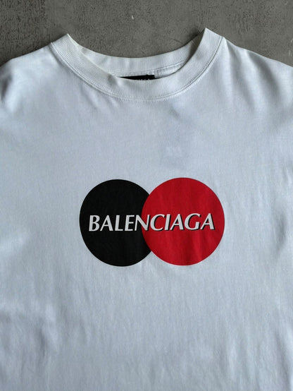 Balenciaga MasterCard Logo Tee