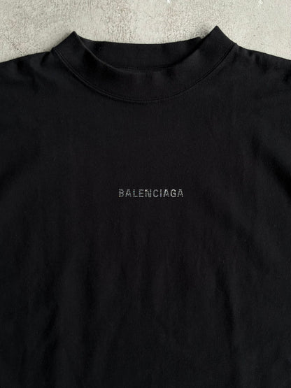 Balenciaga Swarovski Spellout Tee