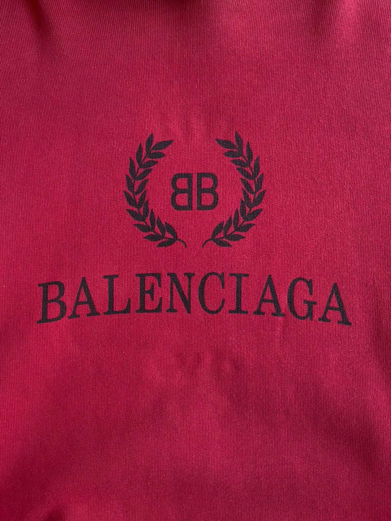Balenciaga Flower Script Hoodie