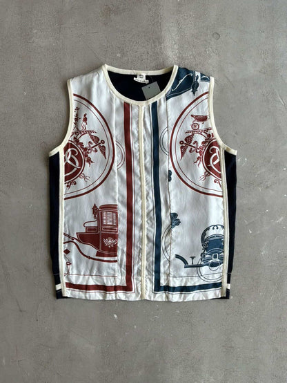 Hermes Margiela Era Silk/Cashmere Top