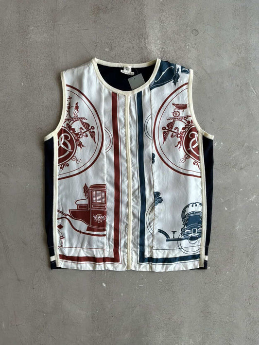 Hermes Margiela Era Silk/Cashmere Top