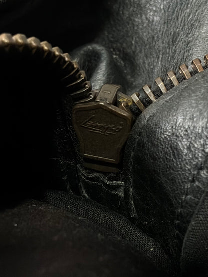 Balenciaga XL Weekender Black on Brass Lambskin Bag