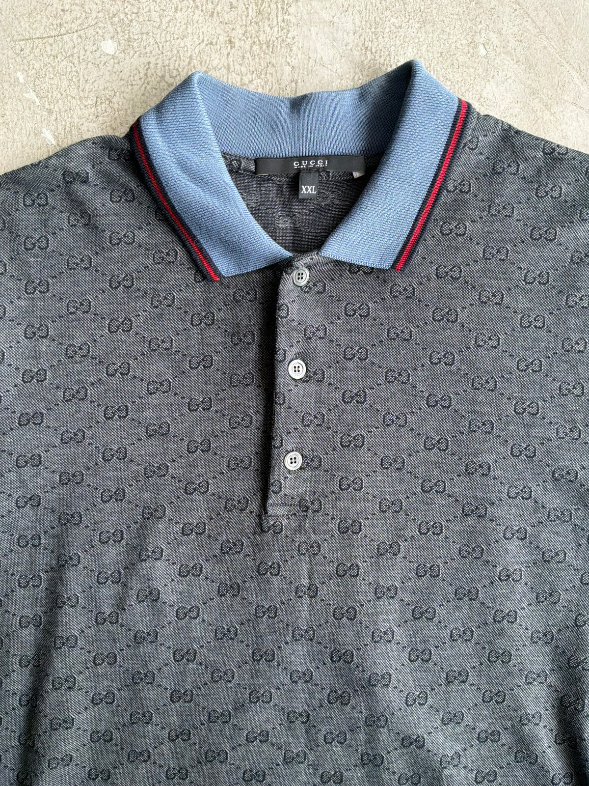 Gucci Black Monogram Shirt