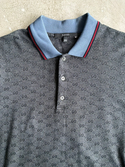 Gucci Black Monogram Shirt