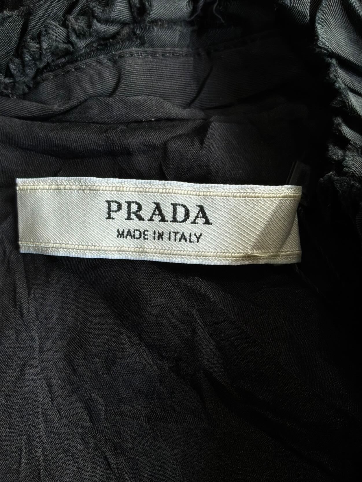 Prada Ruffles Zip Jacket
