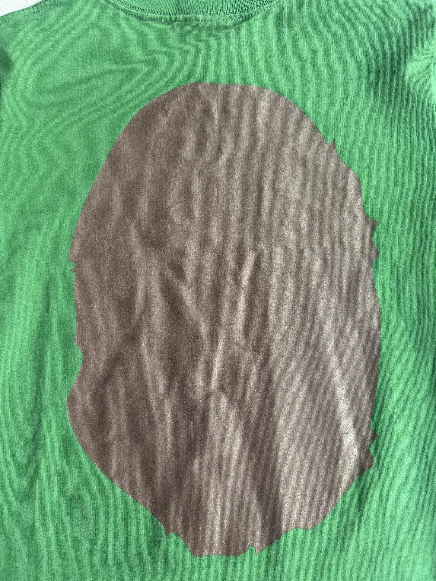 Bape Big Head Green Tee