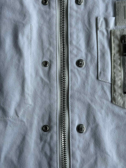 Dior X Sacai Zippered Longsleeve Casual Jacket