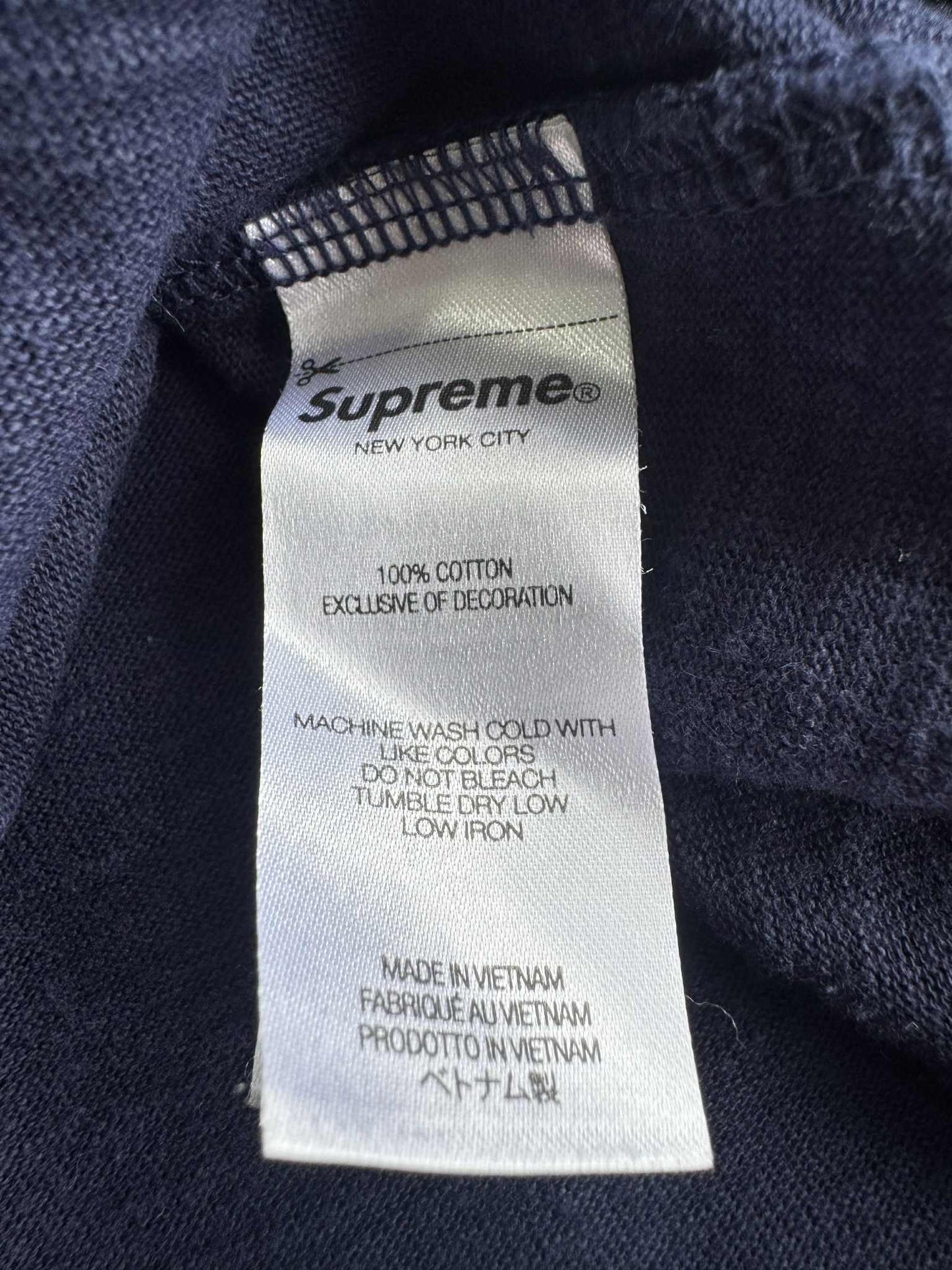 Supreme Pocket Tee Blue shirt