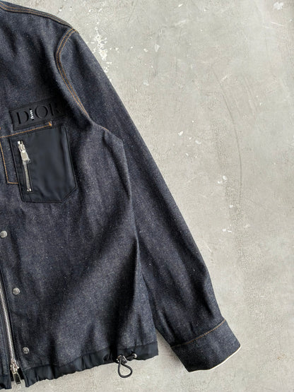 Dior X Sacai Signature Logo Denim Jacket