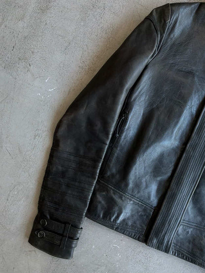 2003 Dior Hedi Slimane Leather Jacket