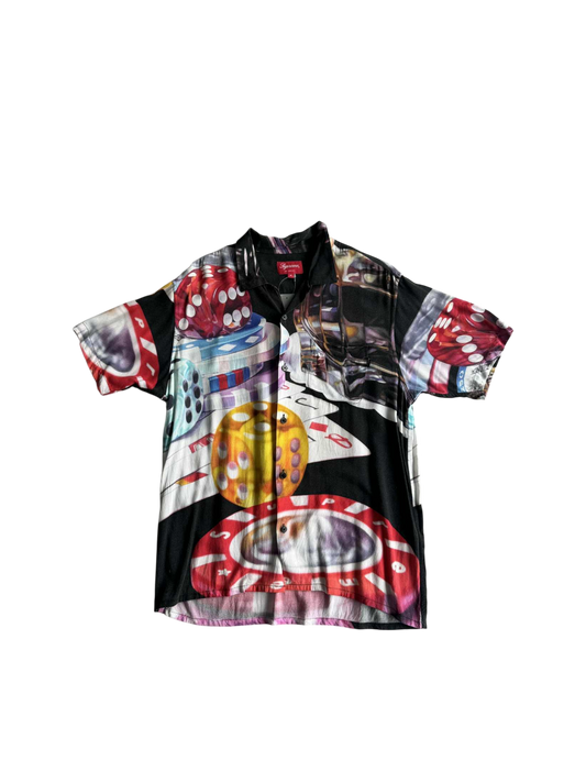 Supreme Casino Rayon Button Up Shirt