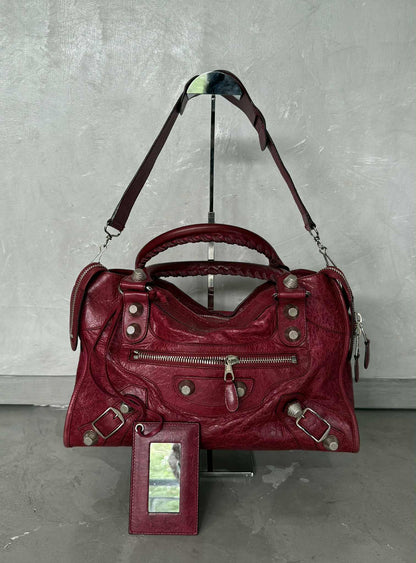 Balenciaga City Giant 21 Poupre Classic Bag