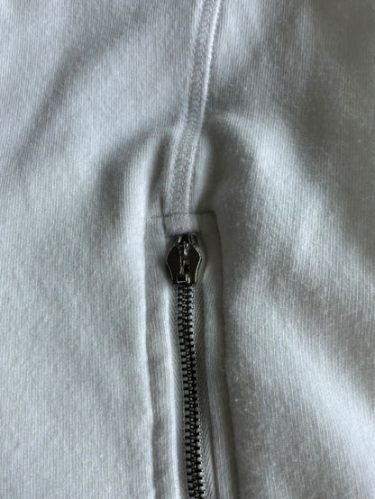 Womens Prada Red Tab Zip Hoodie