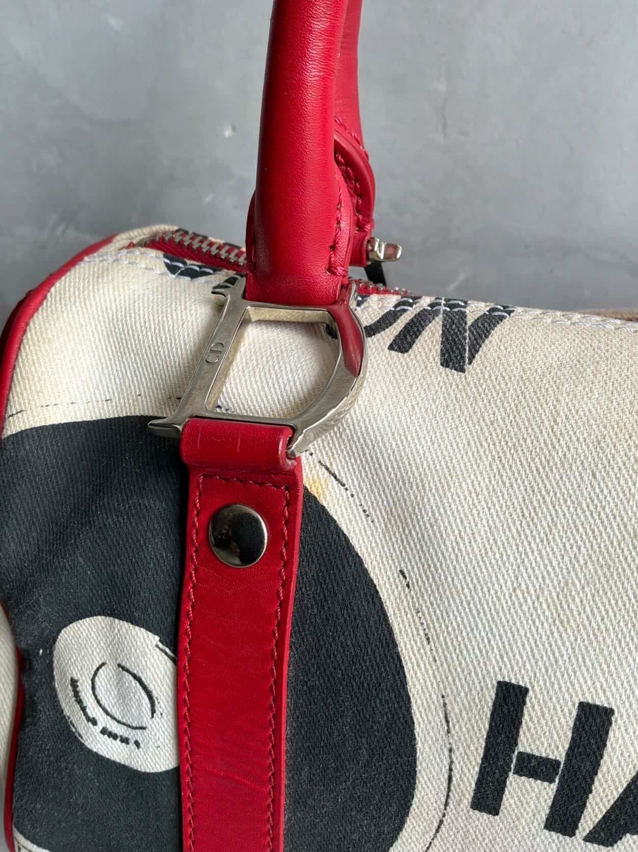 2004 Dior Hardcore Mini Boston Bag