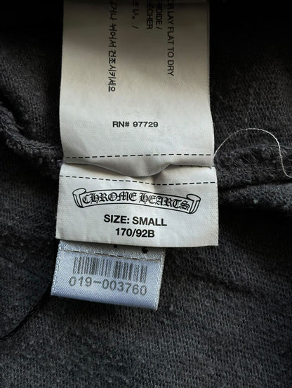 2000s Chrome Hearts T Bar Zip Hoodie