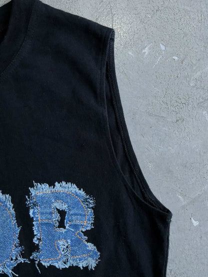 Dior Galliano Era Denim Script Tanktop